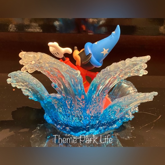 Disney Parks Fantasia Sorcerer Mickey Mouse Mini Figure Figurine NEW - Picture 2 of 2
